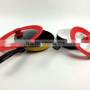 Universal Deckel,glass Pot Lids,Silica Gel Glass Cover,Pot Lids,General Glass Cover ,silicone Pan Cover thumbnail-3
