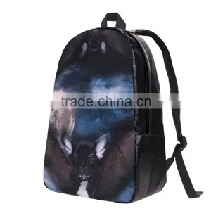 New Design 3D Print High Quality Custom Emoji Kids Backpack Bag thumbnail-1