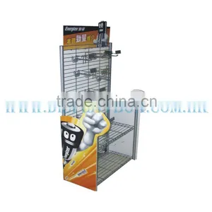 Battery Hooks Metal Display Rack thumbnail-1