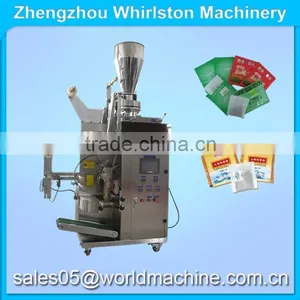 DXDC-6 Trangle/flat Small Tea Bag Packing Machine With String and Tag thumbnail-1