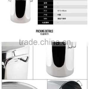 Large Metal Stainless Steel Restaurant Catering Cooking Pots thumbnail-3