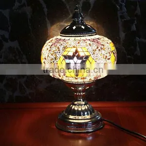 Handmade Turkish Decorative Mosaic Desk Lamp thumbnail-2