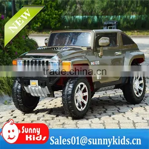 License Kids Car Hummer HX Ride on Car With Four Wheel Suspension Car for Toy Two Doors Open HL188 thumbnail-1