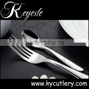 Wholesale Silver Tableware, Round Handle Flatware, Silver Cutlery thumbnail-4
