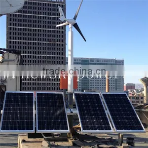 Low Noisy Mini Wind Power Generator Wind Mills Household Horizontal Wind Solar Hybrid System thumbnail-1
