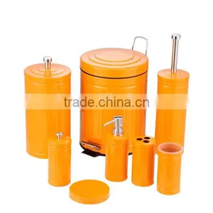 4 Pcs Modern Simple Round Color Hotel Bathroom Set Price thumbnail-4