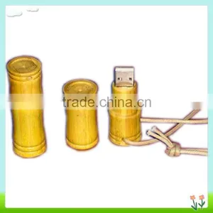 Bamboo Shape Wooden USB Flash Drive thumbnail-1