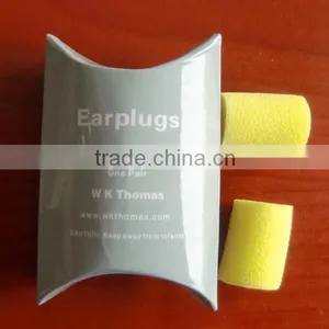 2016 New Safety Ear Plugs PU Foam Wireless Ear Plugs Wireless Cylindrical PU Foam Earplugs SNR: 33db Ear Plugs in Plastic Case thumbnail-1