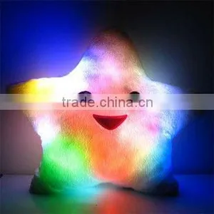 Colorful Lighting Led Glowing Pillow thumbnail-1
