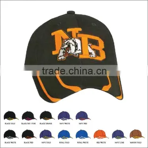 Contrast Cotton Twill Sports Caps thumbnail-1