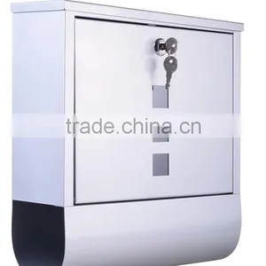 High Quality Stainless Steel Letter Box Mailbox With the Clear Window thumbnail-3