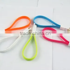 Gift Accessories Univesal Flat Short Micro Magnetic Cable USB Charging Sync Cable thumbnail-2