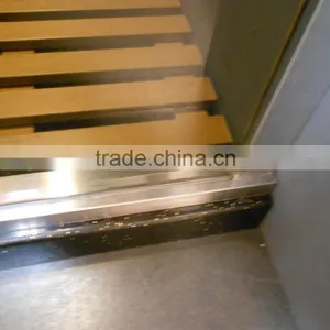 Walk-in 8/10mm Stainless Steel Glass Shower Compartment KD8006 thumbnail-5