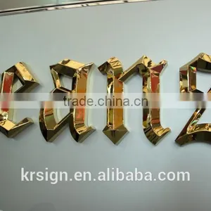 Decorative Metal Logo / Brand Designer Handbags Logo Type Custom thumbnail-2