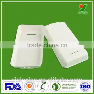 Wholesale Eco-friendly Biodegradable ODM/OEM Bagasse Packing Molded Pulp Buffering Packaging Tray With Competitive Price thumbnail-3