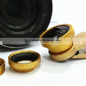 3in1 Wide Angle+Macro+Fish Eye Camera Lens for Mobile Cell Phone thumbnail-4