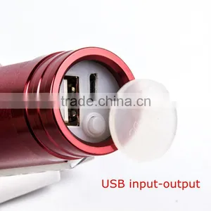 POPPAS 6616 Power Bank Rechargeable SMD Led Flashlight thumbnail-2