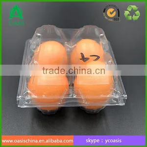 New Cheap Price Disposable Plastic 4holes Egg Trays thumbnail-1