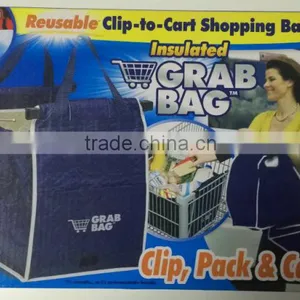 Reusable Grab Bag / Grab Shopping Bag As Seen on TV thumbnail-1