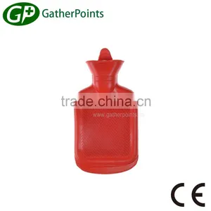 Foldable Rubber Hot Water Bottle With Caps thumbnail-1