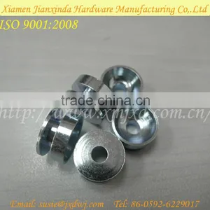 Steel Blue White Zinc Round Housing Part thumbnail-3