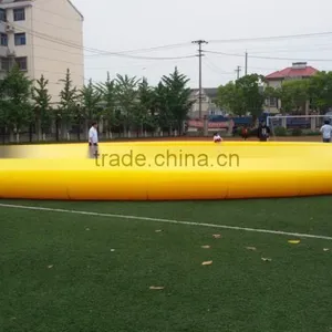 Large 18 Dia Round China Inflatable Pools Yellow for Rental thumbnail-4