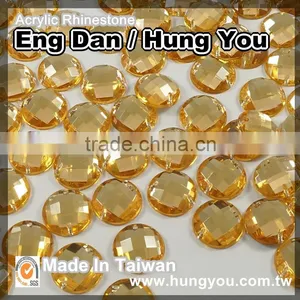 2 Holes Round Shape Rhinestones for Clothes thumbnail-1