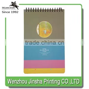 School Wholesale Custom Spiral Wire Material Notebook For Promotion thumbnail-1