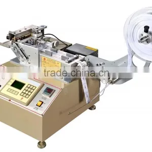 Fully Automatic Care Labels,satin Polyester Tape Hot and Cold Cutter Machinery thumbnail-1