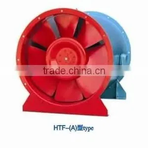 HTF (A) Series Fire-control Axial Fan for Smoke Extraction/high Pressure Centrifugal Fan/factory Ventilation Blower Fan/ventilat thumbnail-1