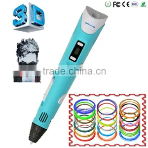 New Product 2016 Digital Semi-Automatic 3d Pen Printing Machine Filaments thumbnail-5