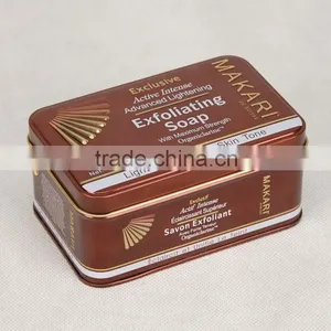 Rectangular Exquisite Design Soap Tin Box thumbnail-1