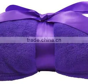 Soft Various Color Coral Cheap Fleece Gifts Promotional Blanket thumbnail-6
