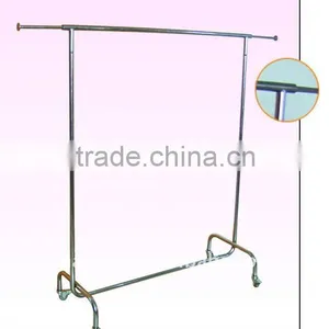 Powder Coating Clothes Display Racks With Hanger thumbnail-1