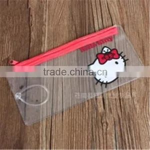 Cartoon Environmental Protection PVC Bag/clear Top Zipper PVC Bag thumbnail-1
