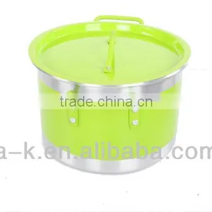 Nice Looking 24cm Pot Aluminum Porcelain Casserole thumbnail-1
