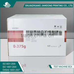 Custom Printed Corrugated Carton for Pill Case thumbnail-3