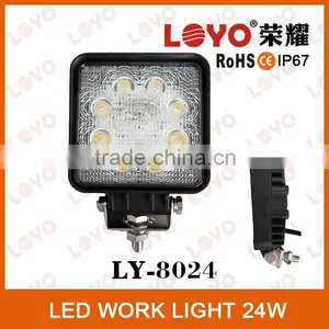 High Intensity 24W LED Off-road Work Light Perfect Waterproof Auto LED Working Lamp thumbnail-1