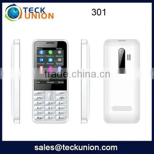 301 2.4inch Basic Function Telephone Mobile Dual Sim Quad Band Cell Phone thumbnail-1
