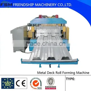Metal Floor Bearing Plate Roll Forming Machine For The Structural Contrete thumbnail-1