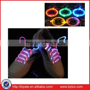 LED Light up Shoelaces Flash Shoestrings-Orange thumbnail-1