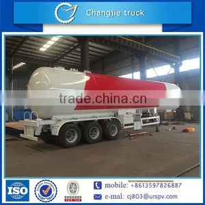 Factory Price Q345R/Q370R 58.5m3 3-axle Lpg Tank Trailer,lpg Semi Trailer thumbnail-1