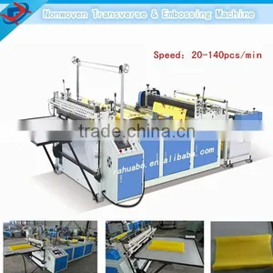 Handmade Bag Making Machine Cutting Nonwoven From HUABO MACHINERY thumbnail-1