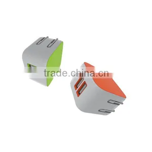 Forza 15W Rhombus Folding Dual USB Charger thumbnail-4
