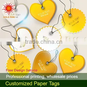 Custom Printed Paper Garment Hang Tag thumbnail-1