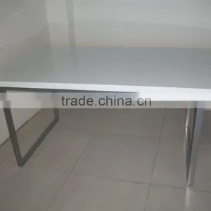 DT-4040 Metal Legs Dining Table thumbnail-1