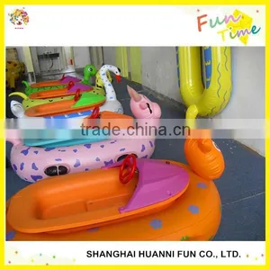 CE Summer Funny Inflatable Motorized Bumper Boat for Water Play thumbnail-6