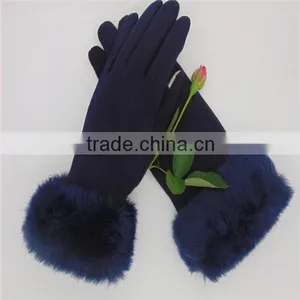 Fashion Women Use Micro Velvet Gloves thumbnail-2