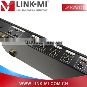 LINK-MI OEM LM-KVM801 8 to 1 HDMI KVM Switch Via HDMI Cable thumbnail-5