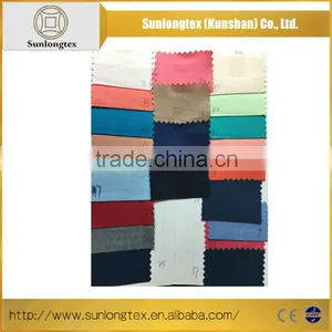 83G/SM Solid Dye Cotton Polyester Fabric For Mens Shirts In Spandex thumbnail-1